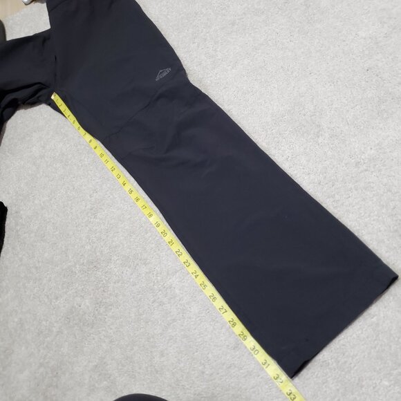 MCKINLEY Grindavik Nylon Stretch 32.5" Hiking Pants Straight Black Women Large - Picture 15 of 16